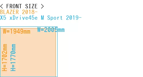 #BLAZER 2018- + X5 xDrive45e M Sport 2019-
